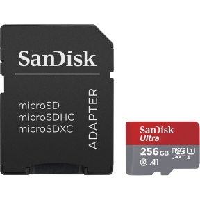 SanDisk MicroSDXC Mobil Ultra 256GB 150MB/s UHS-I Adap