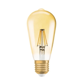 LED-lamppu E27 2,5W 2500K 225 lumen Osram vintage 1906